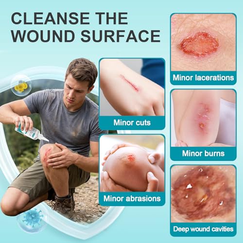 Dimora Wound Cleanser Wash Solution Travel Size 60mL 3 Packs 60ml*3