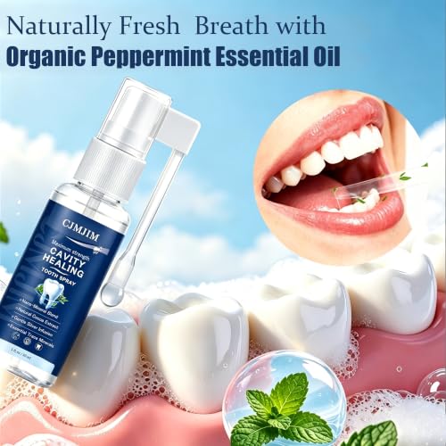 Nano Hydroxyapatite Dental Spray – Alcohol-Free Enamel Support & Fresh Breath for Sensitive Teeth 02
