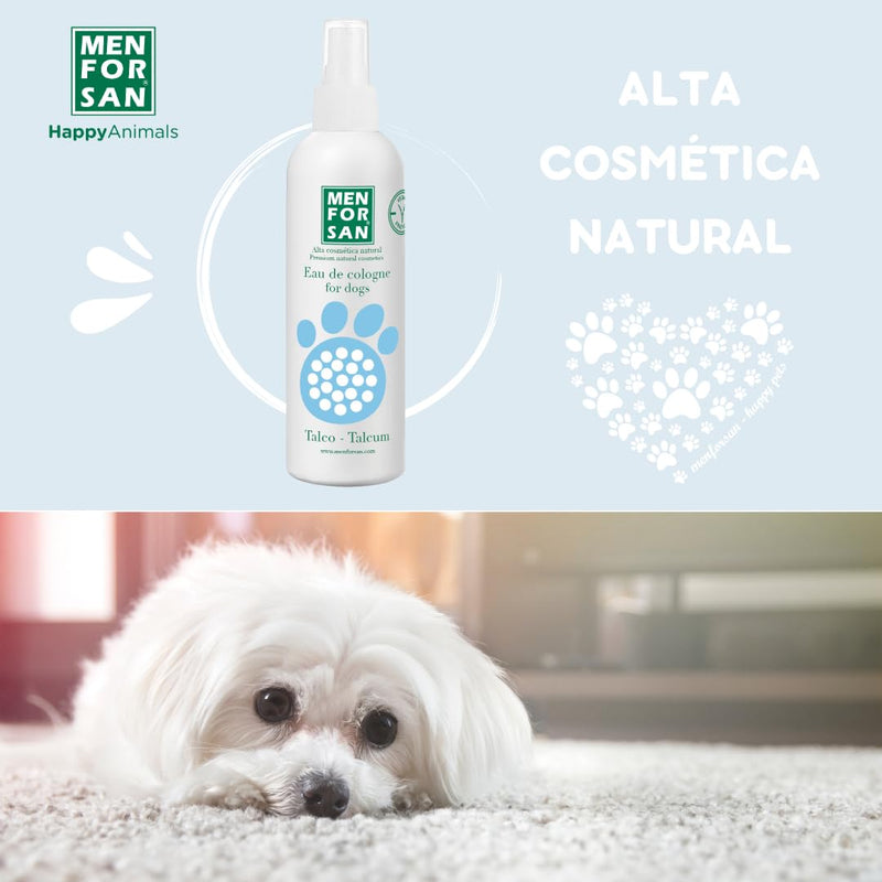 Parfum for domestic animals Menforsan Talc en powder (125 ml) 125 ml (pack of 1) - BeesActive Australia
