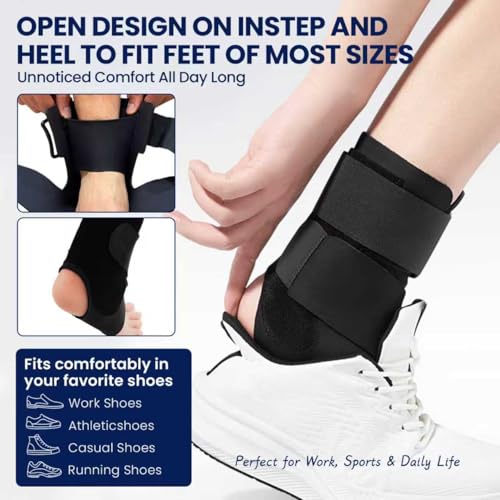 2 Pack Ankle Braces with Side Stabilizers, Neoprene Ankle Braces 2