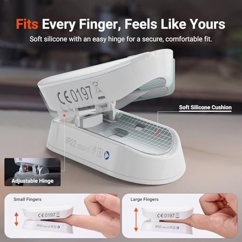 iHealth Rechargeable Bluetooth Fingertip Pulse Oximeter with SpO2, PR & PI