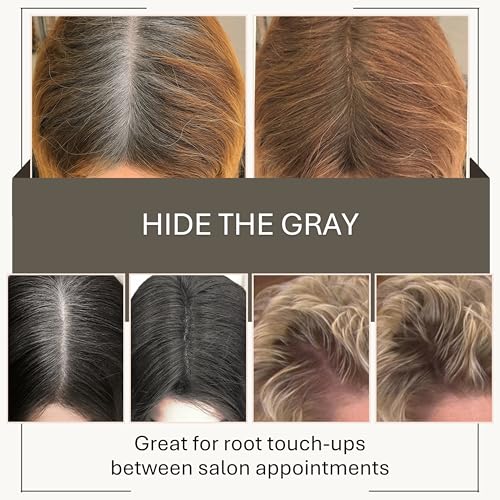 Joan Rivers Great Hair Day Root Touch Up Powder, White, Root Concealer