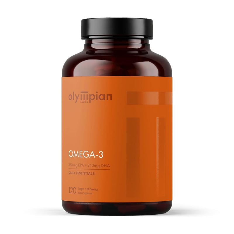 Olympian Labs Mega Omega 3 Fish Oils, 60 sevings,3148 1000mg 60 Count (Pack of 1)