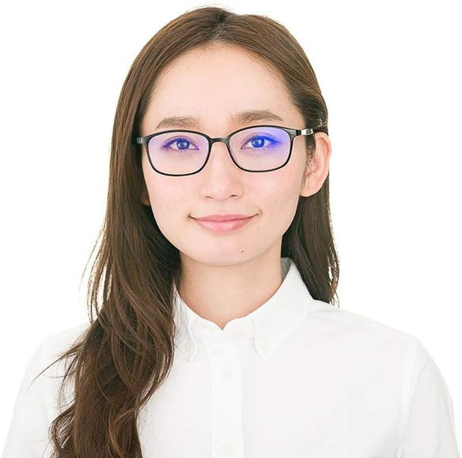 Zoff Wellington Type PC Glasses (No Prescription) PC Ultra Type PC Transparent Lens PC Glasses PC Glasses PC Glasses Men Women Stylish [54 □ 17-138] - BeesActive Australia