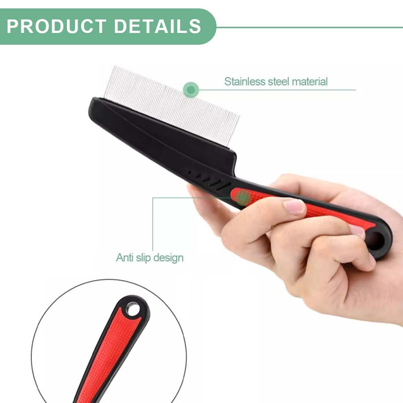 KGDUYC 2pcs Flea Comb for Dogs Cat Flea Comb to remove fleas, insects and dirt from your pets, flea comb for cats and dogs - BeesActive Australia