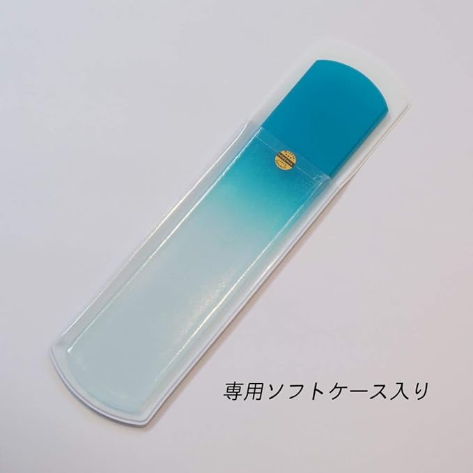 [Made in Czech] Glass huttokeafairu Coarse/Fine Double Sided Type Pastel Blue - BeesActive Australia