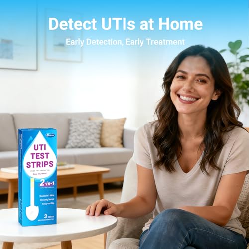 UTI Test Strips for Women & Men, HEAL-CHECK At Home UTI Test Kits, 10 Pack 10T