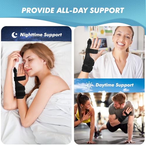 Pinky Finger Splint with 3 Adjustable Straps Small