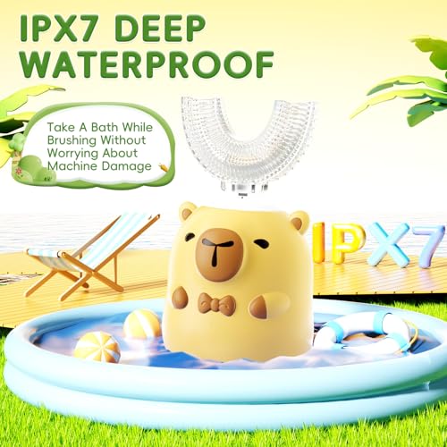 Kids U-Shaped Electric Toothbrush for Capybara