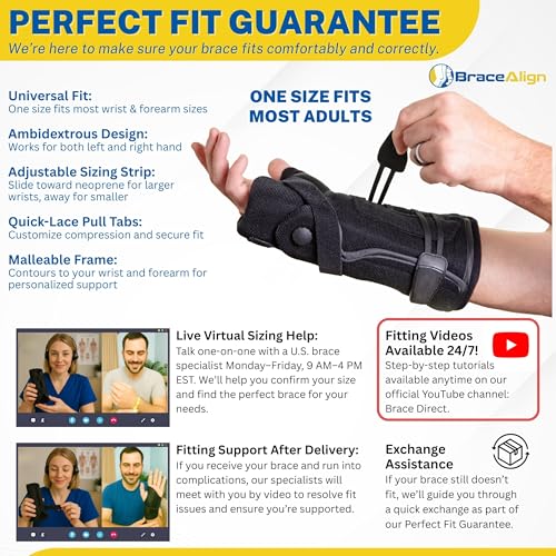 Brace Direct PrecisionMotion ROM Wrist Brace - Carpal Tunnel, Tendonitis