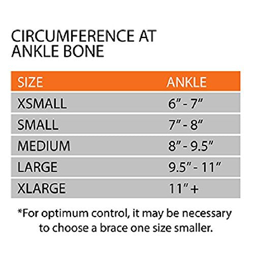 Active Ankle 329 Ankle Brace, Ankle Compression Sleeve with Straps for Men & Women, Braces for Volleyball, Football, Basketball, Rugby, Protection & Sprain Support, Black, Medium