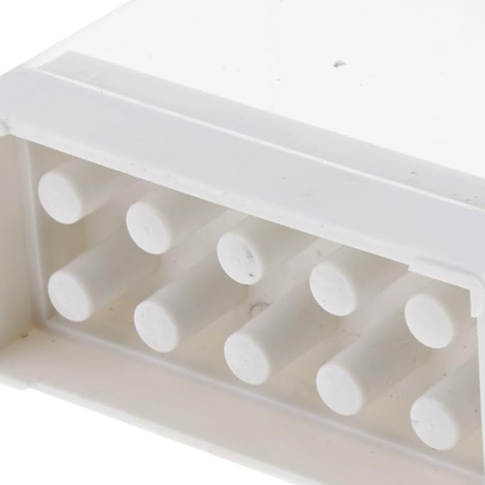 Milageto Nail Drill Bit Holder Drill Bit Stand for Nail Machine Display Organizer Available in 2 Colors - White - BeesActive Australia