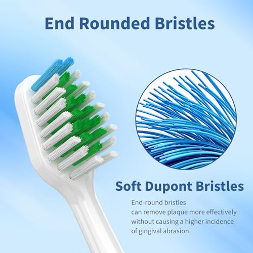 Replacement Brush Heads for Smile Bright Platinum Sonic Electric Toothbrush
