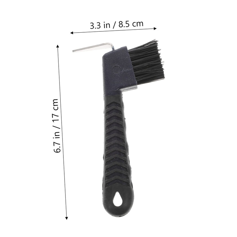 hoof pick with brush and scraper soft grip hoof pick horse brush Horse hook hoof brush Horse soft Grooming Tools Horse Stuff Horse Hoof Pick Brush toy goat to weave cleaning brush - BeesActive Australia