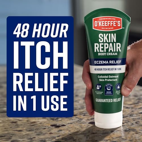 O’Keeffe’s Skin Repair Eczema Relief Body Cream, 7oz Tube (Pack of 1) 7 Ounce (Pack of 1)