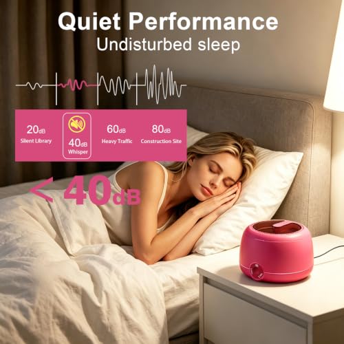 Ultrasonic Retainer Cleaner Machine, 45kHz Ultrasonic Cleaner with UV, Rose