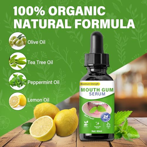 Gum Restore Drops - Advanced Repair for Receding Gums and Bad Breath, 4 Fl Oz 2 Count