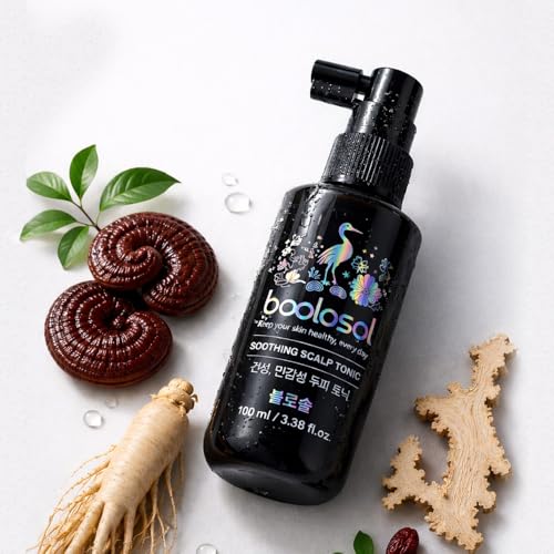 Korean Scalp Tonic-Itchy Scalp Relief & Hydration Cooling Spray