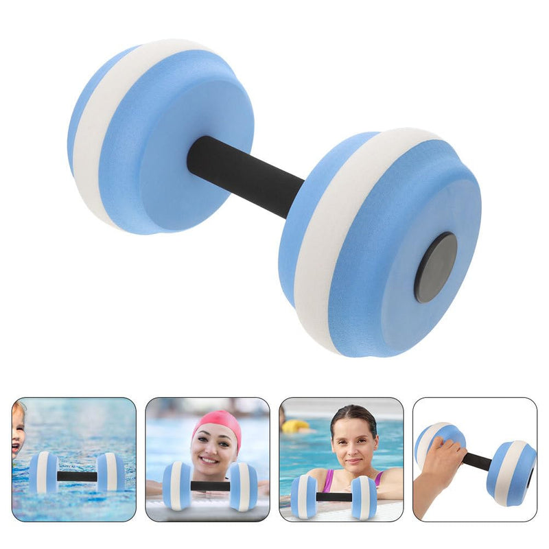 Sosoport Water Weight Dumbbell Set Water Floating Dumbbell Exercise Weight for Pool Exercise 10.2X5.5X5.5in