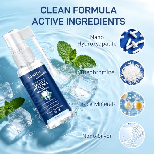 Nano Hydroxyapatite Dental Spray – Alcohol-Free Enamel Support & Fresh Breath for Sensitive Teeth 02