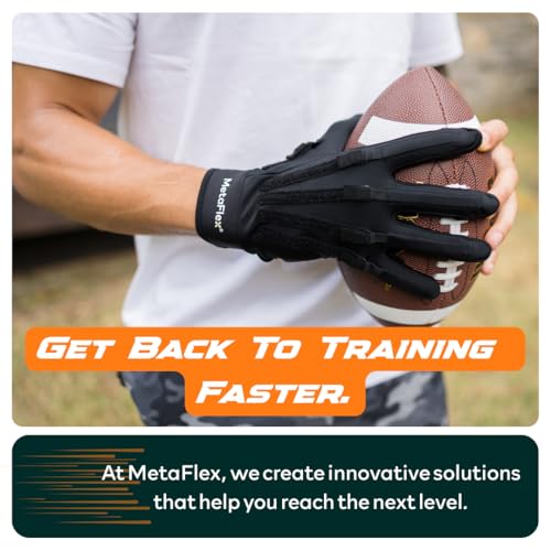 MetaFlex Pro, Strength & Recovery Gloves. Medium-Weight Resistance Bands for Deep Stretching, Advanced Hand Strengthening, and Gentle Support for Hand Pain Relief X-Small Right