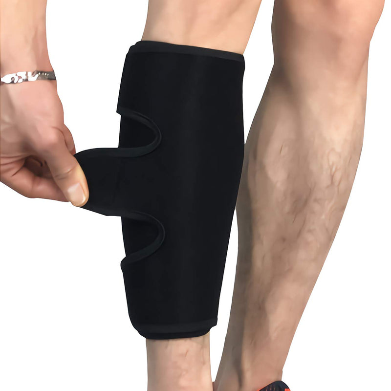 Calf Brace, Shin Splint Compression Sleeve (1 Pair) for Swelling, Edema, Hiking, Training, Adjustable Calf Support, Shin Brace for Men and Women XX-Large