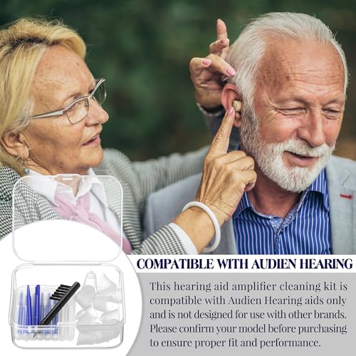 Hearing Aid Wax Guard Kit, Compatible with Audien Hearing Aids(17 Pcs) 17