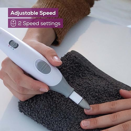 Beurer MP32 Electric Nail Drill with 7 Attachments, Manicure/Pedicure Set with 2-Speed Levels & Dual Rotation for Salon-Quality Nail Care at Home, Including Storage Case MP32 - 7 piece Set