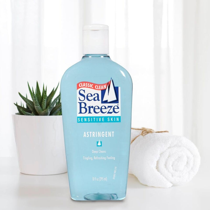 Sea Breeze Sea Breeze Fresh-Clean Astringent Sensitive Skin, 10 oz (Pack of 2)