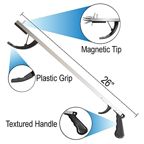 Rehabilitation Advantage 7 Piece Hip & Knee Recovery Kit with Reacher
