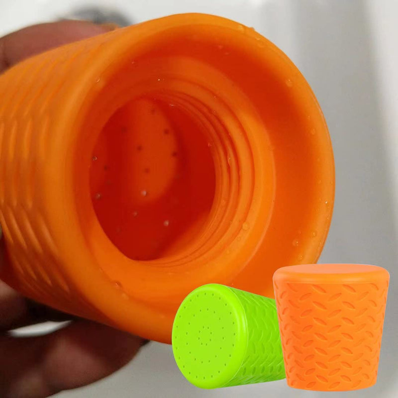 Outdoor Dog Shower Portable Dog Shower Head Bottle Attachment Water Sprayer Accessories Pet Travel Shower Suitable for Dog Paw Cleaning Hiking Beach Dirt Removal 2pcs 5.2X5.2CM 1 - BeesActive Australia