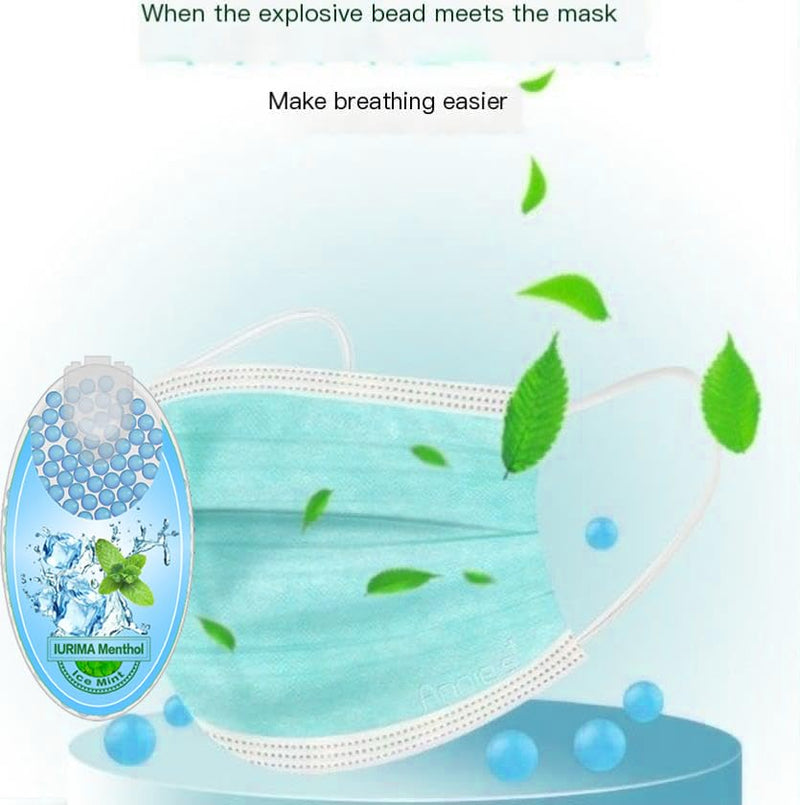 Air Freshening Beads/crushball Unforgettable fragrance / 1000 capsules for Masks & Filtered Air Spaces