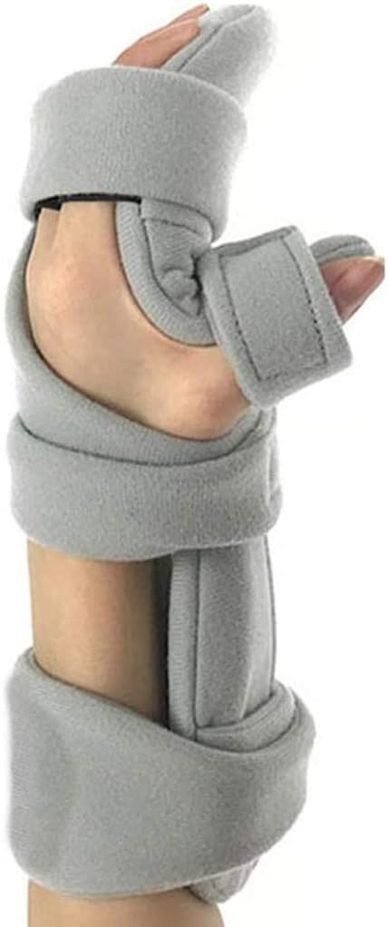 Hand splint, functional finger orthopedics, night wrist thumb immobilization device support to help hand and fingers recover from stroke, hemiplegia, muscle atrophy, carpal tunnel syndrome - BeesActive Australia
