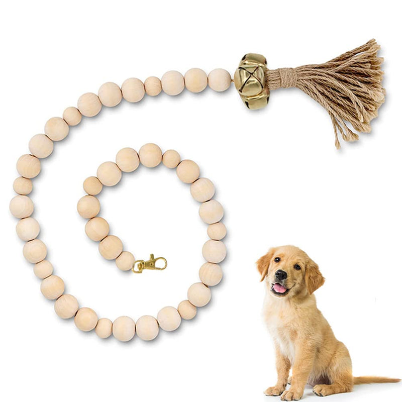 Dog Bell for Door Potty Training, 2 Packs Adjustable Hanging Door Bell Length for Small, Medium and Large Dogs to Go Outside, 27.5 inch - BeesActive Australia