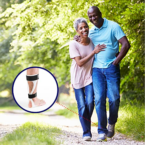 Neo-G Drop Foot Braces - AFO Foot Drop Brace for Nerve Injury, Foot position, Relieve Pressure, Ankle & Drop Foot Orthosis - Class 1 Medical Device - M - Left Unisex MEDIUM-LEFT