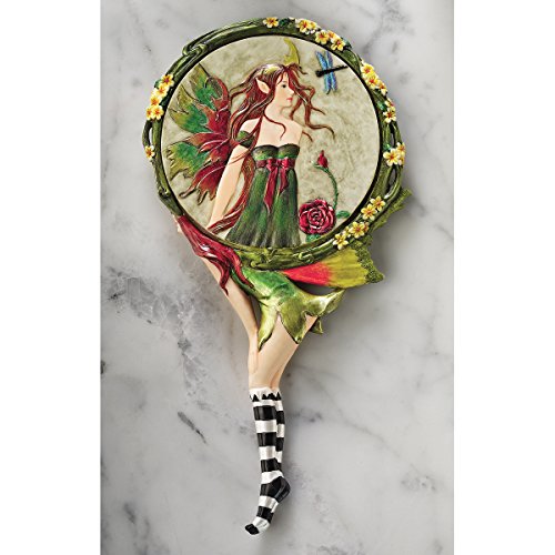 Design Toscano QS329053 Lochloy House Fairy Hand Mirror,Full Color
