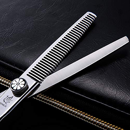 Fenice Professional Hair Cutting Thinning Shear- 8 in 1 Hairdressing Scissors Set - Barber Hair Cutting Scissors/Shears（5.5 inch） 5.5''