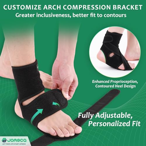 Upgraded Drop Foot Brace for Walking with Shoes - Dual Forefoot Support Plates Adjustable Soft AFO, Foot Drop, TBI, ALS, MS, Bone Fracture, Fits Women & Men (Left, L/XL) Left