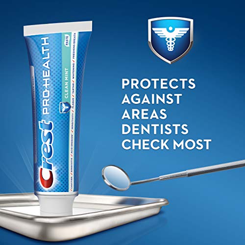 Crest Pro-Health Smooth Formula Toothpaste, Clean Mint, 4.6 oz, Pack of 3 (Packaging May Vary) 4.6 Ounce (Pack of 3) Old