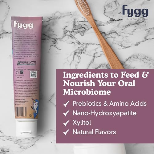 Fygg Fluoride Free Toothpaste | Dentist Recommended | 4 Pack