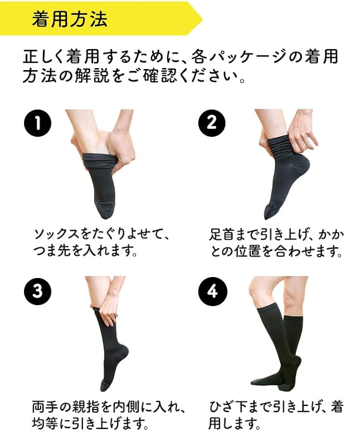 MediQtto Compression Socks, Lympha, Swelling, Care, High Socks, M, Elastic Stockings - BeesActive Australia