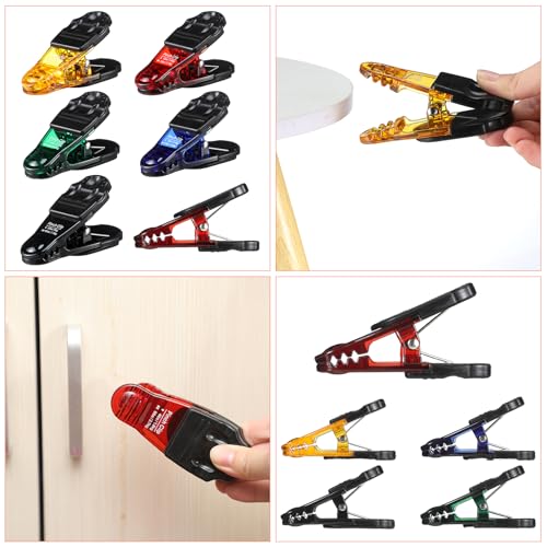 Shappy 10 Pcs Graded Pinch Exerciser Finger Grip Trainer, 5 Colors
