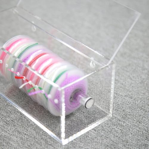 Dental Power Chain Organizer Case Used for Managing Orthodontic Elastic Rubber Chain Dispensers Acrylic Material