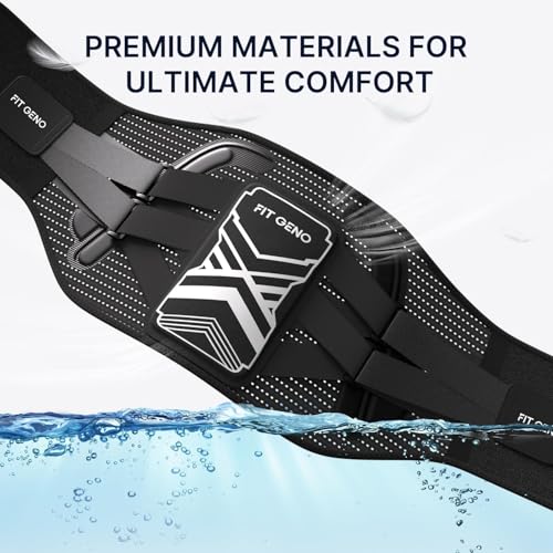 Steel Plate Back Brace Lumbar Support for Lower Back Pain Men Women