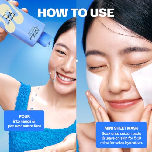 MAMONDE Calming Shot Blue Chamomile Azulene Facial Toner | Soothing, Hydrating Non-Comedogenic Korean Skincare Toner | Best for Oily/Combo Skin