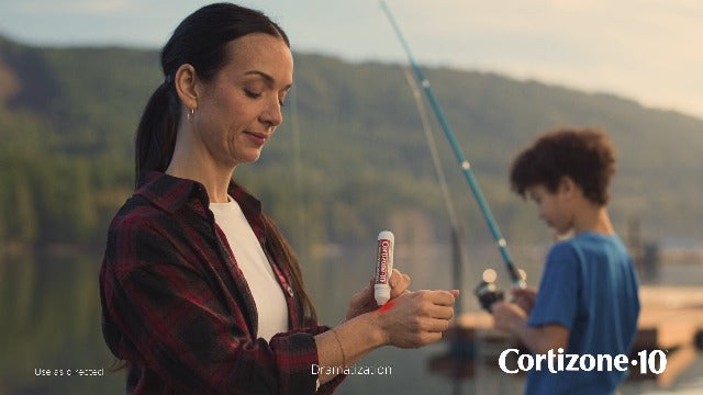 Cortizone-10 Maximum Strength Itch Relief Bug Bite Relief Stick 1% Hydrocortisone, Fast-Acting, Anti-Itch Liquid for Bug Bites, Rash, Eczema, Psoriasis, Poison Ivy, Oak, Sumac, .75 fl. oz, 4 pk