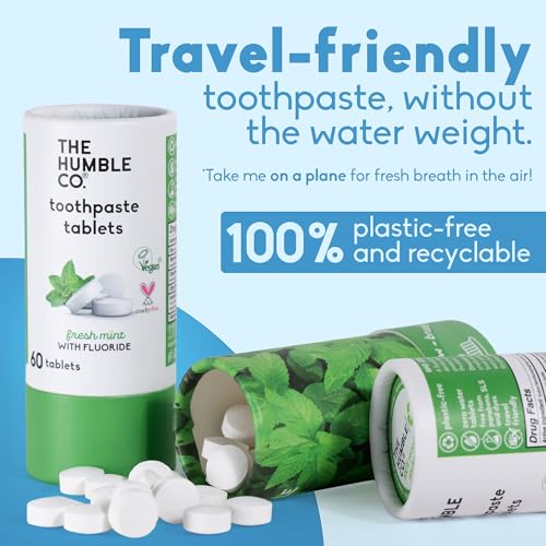 The Humble Co. Chewable Toothpaste Tablet with Fluoride - Mint