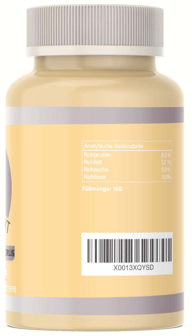 Pet Delight Worm Supplement Treats - the herbal treat & remedy for dogs and cats as a natural diet after worming - Dog - Cat - Birds - Animal & Dog Dewormer - 15g - BeesActive Australia