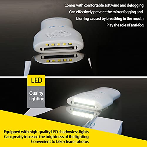 Dentasop Oral Photography Mirror with LED Lighting