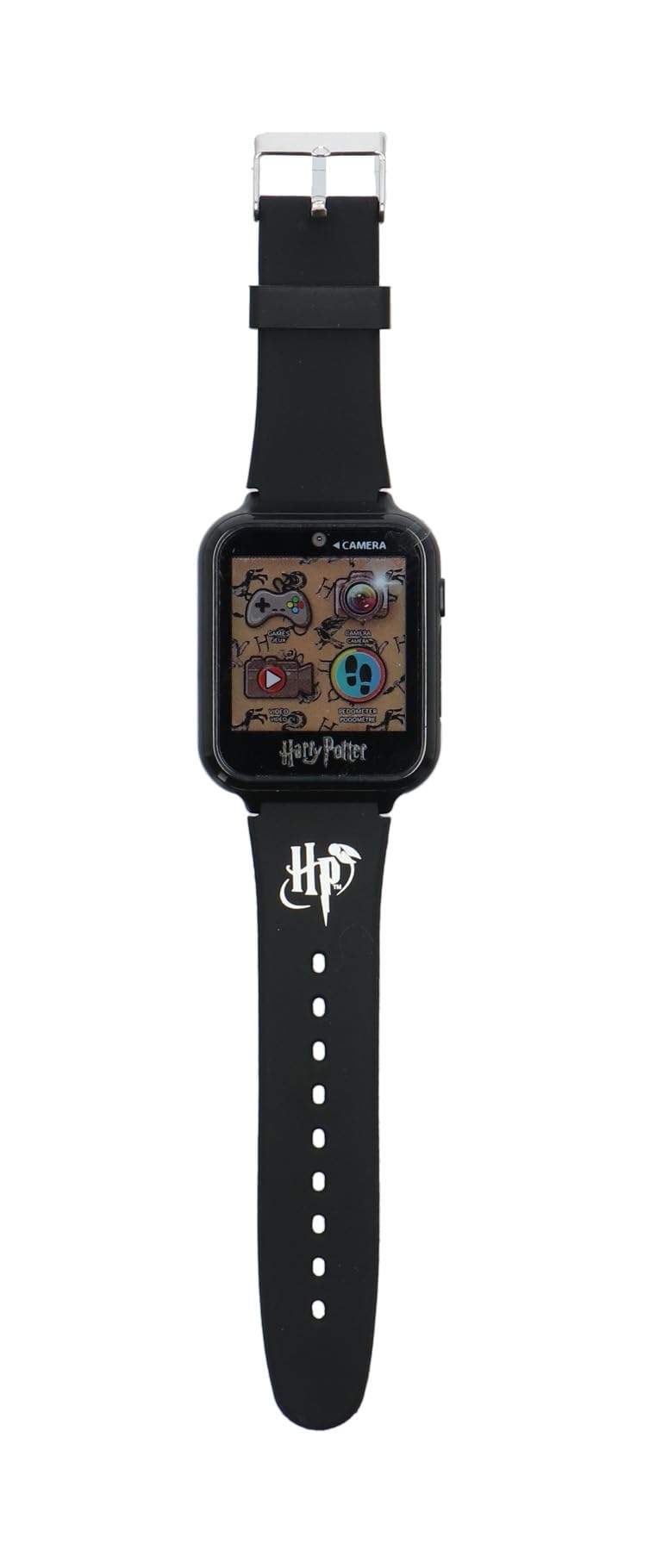 Harry Potter Kids Smart Watch – Interactive Touchscreen Watch with 10 Changeable Faces, Camera, Games, Alarm, Stopwatch, Step Counter & Calculator – Fits Wrists from 5.5" to 8"